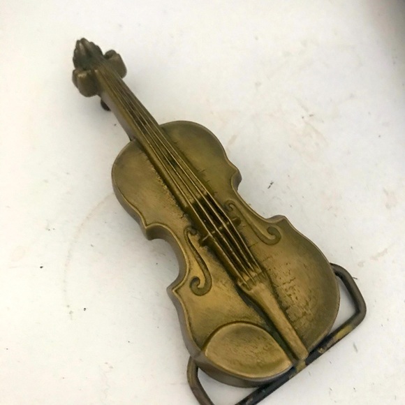 Vintage Brass Belt Buckle - Picture 2 of 4